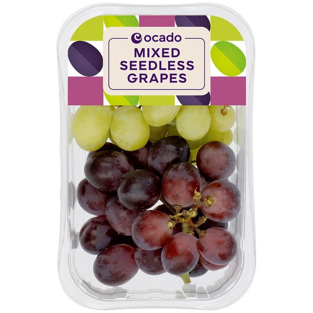 Ocado mixed seedless grapes 500g, imported from the UK