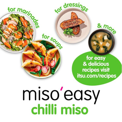 Itsu Miso'easy Chilli Miso Paste 3 x 20g