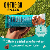 Fulfil Chocolate Salted Caramel protein bar 55g - British product