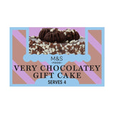 M&S Extremely Chocolatey Cake 310g, imported from the UK.