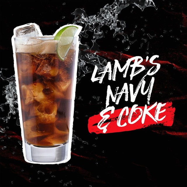 Lamb's Navy Dark Rum 70cl, UK version