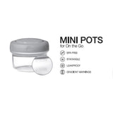 Locknlock mini round storage containers set of 3, 80ml, UK version