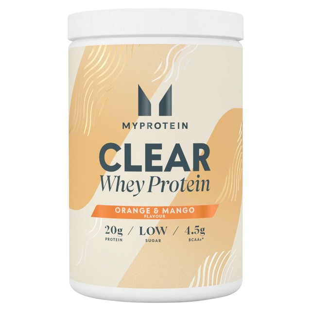 My Protein Clear Whey Protein Orange and Mango Flavour 261g, imported from the UK