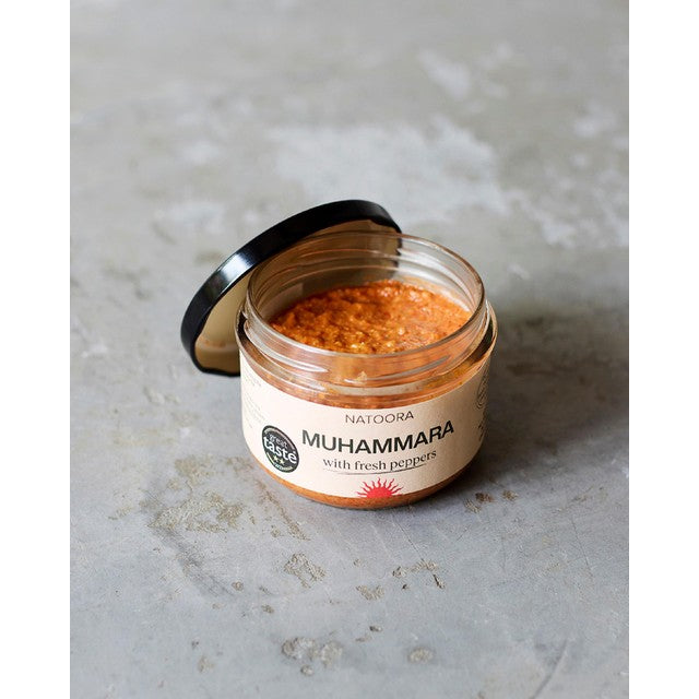 Natoora Muhammara with Choricero Peppers dip 165g, imported from the UK
