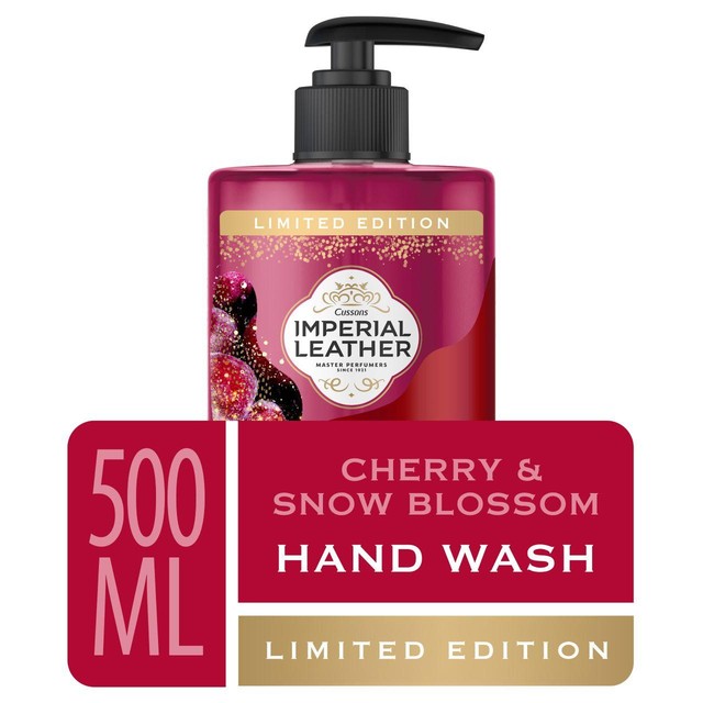Imperial Leather Cherry Snow Blossom hand wash 500ml, UK version