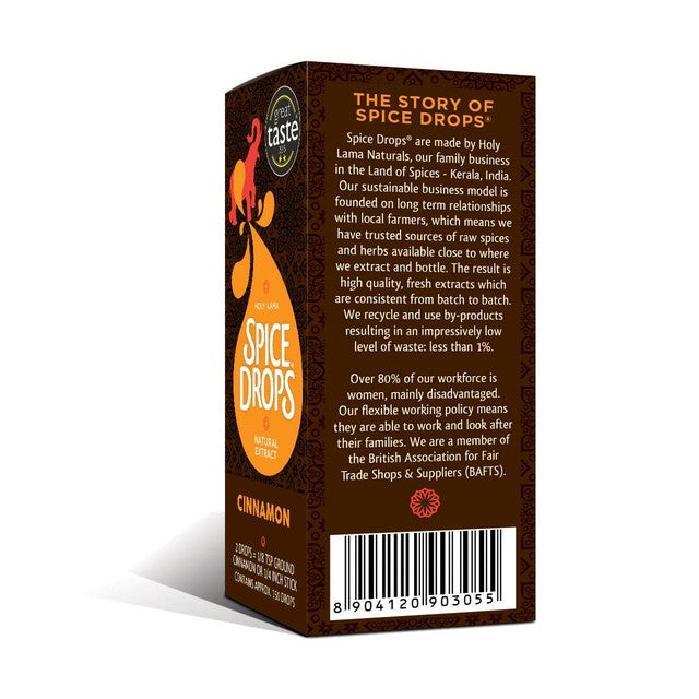 Holy Lama Spice Drops Cinnamon Extract 5ml (British brand)
