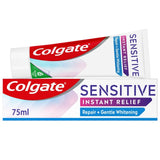 Colgate sensitive instant relief whitening toothpaste 75ml - British product