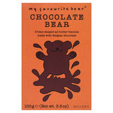 MILLER'S bear chocolate biscuits with chocolate chips 100g, imported from the UK