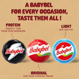 Babybel Mini Babybel Light cheese snacks 15 x 20g, imported from the UK