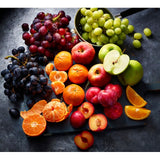M&S seedless mixed grapes 500g, imported from the UK
