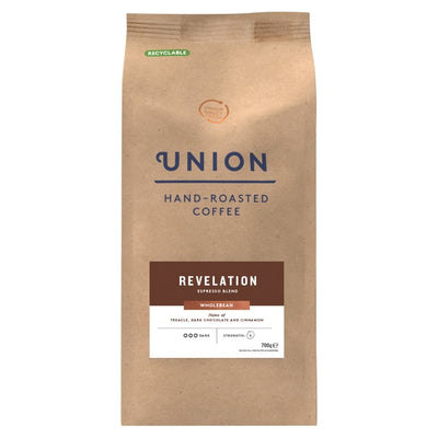 Union Hand-Roasted Revelation Blend Wholebean Coffee 1kg