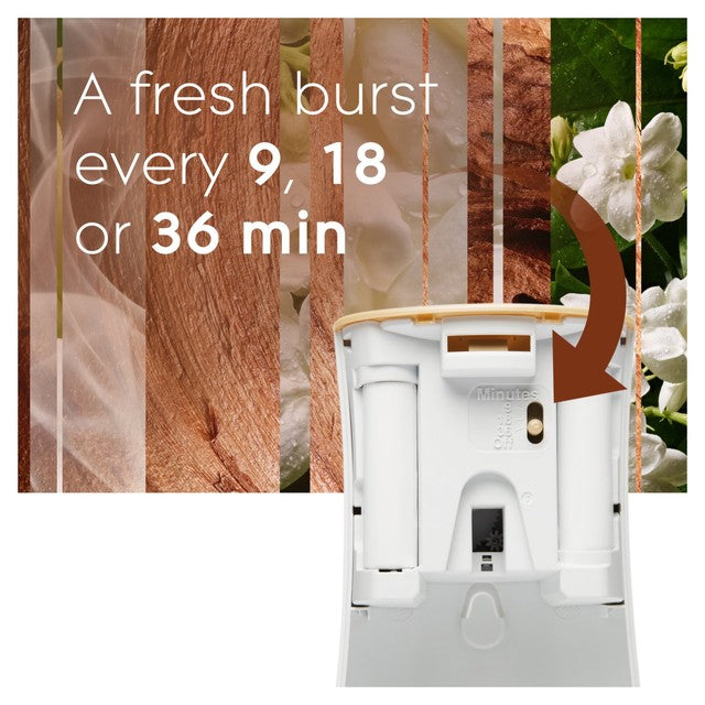 Glade automatic air freshener Sandalwood & Jasmine 269ml, UK version