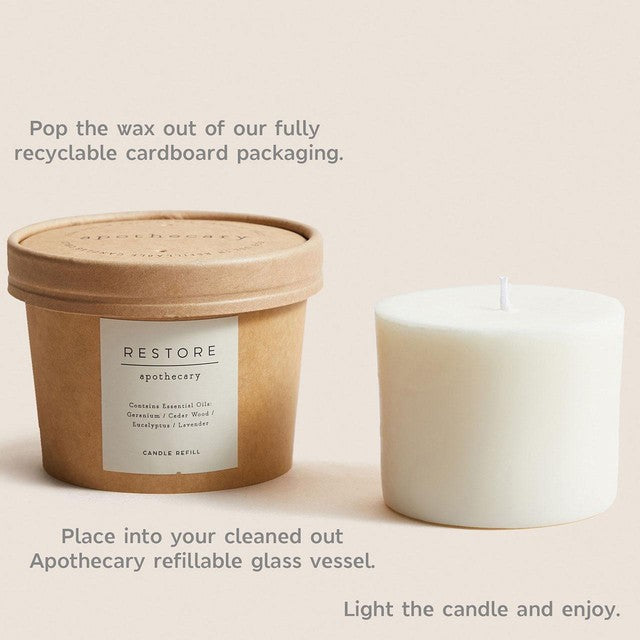 M&S Restore candle refill, imported from the UK