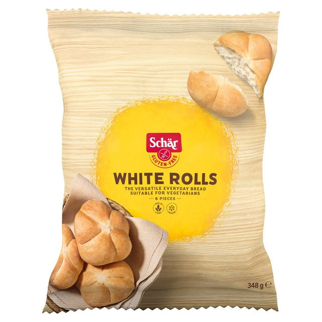 Schar gluten free white rolls 6 pack (British brand)