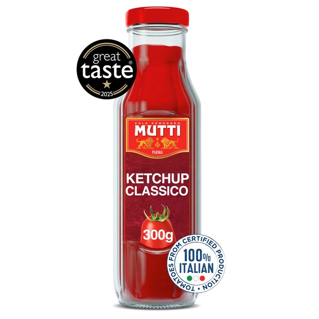 Mutti classic tomato ketchup 300g, imported from the UK