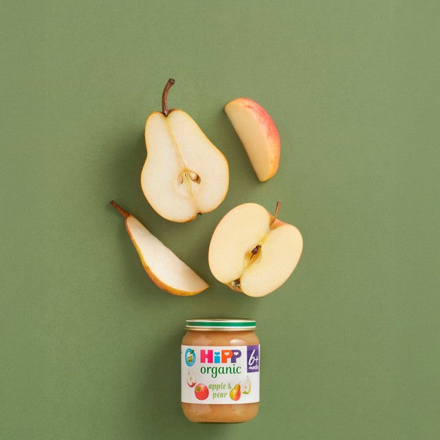 HiPP Organic Rice Pudding with Apple & Pear 160g baby food, UK version