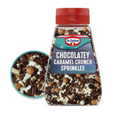 Dr. Oetker chocolate flavour caramel crunch cake sprinkles 115g - British product
