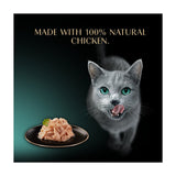 Sheba wet cat food tray with chicken in gravy 85g (British brand)