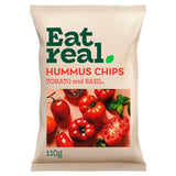 Eat Real Hummus Chips Tomato & Basil 110g - British product