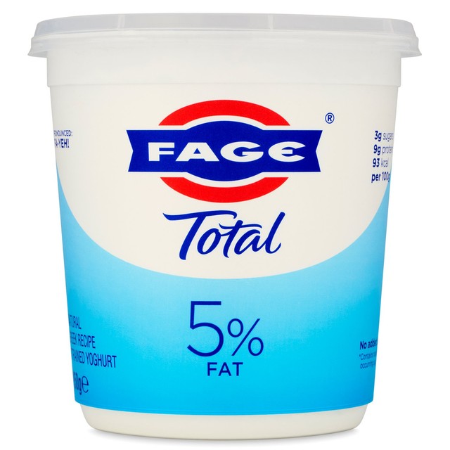 Fage Total Greek Strained Yoghurt 5% Fat 950g - British product