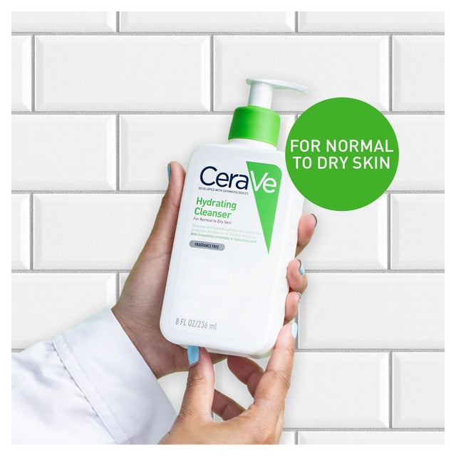 CeraVe hydrating cleanser with hyaluronic acid 473ml - British product