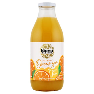 Biona Organic Pressed Orange Juice 750ml