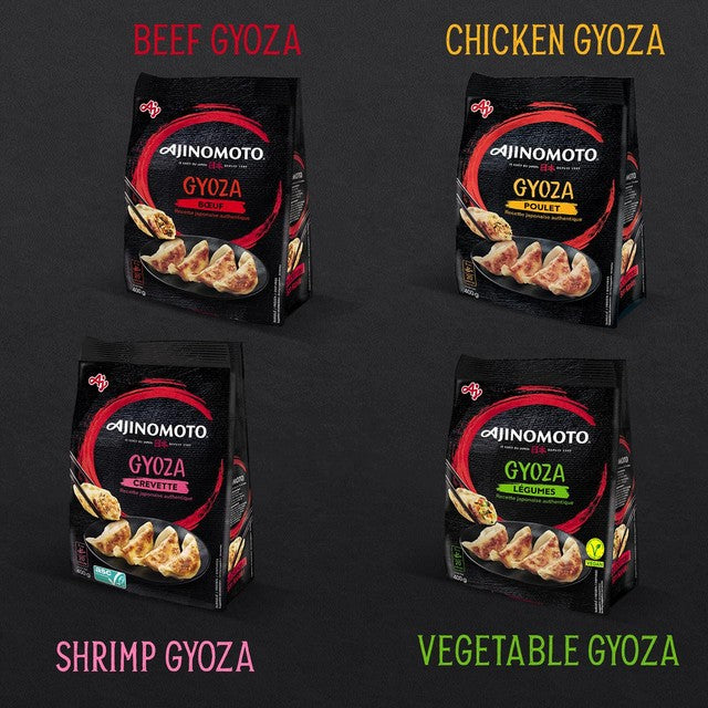 Ajinomoto shrimp dumplings 400g - British product