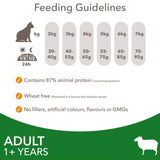 IAMS adult dry cat food lamb 3kg, UK version