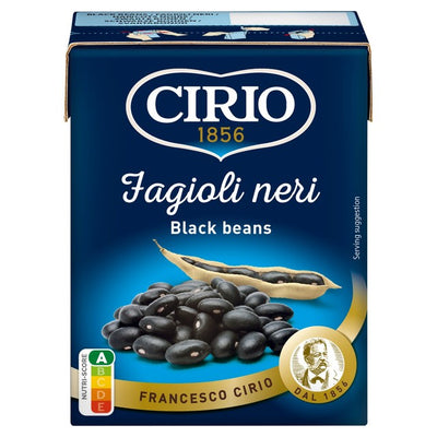 Cirio Black Beans Ready-to-Use 380g
