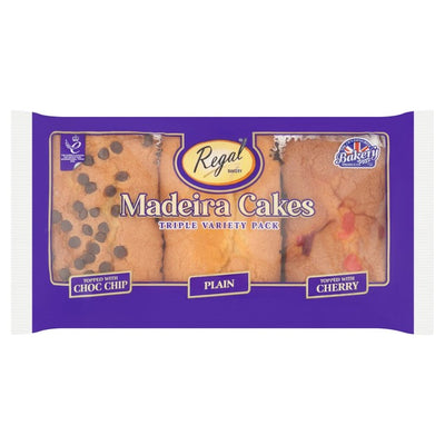 Regal Triple Madeira Loaf Cake Variety Pack 3 per pack