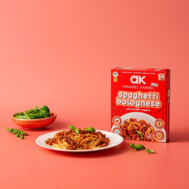 Annabel Karmel frozen spaghetti bolognese baby meal with hidden veggies 200g - British product