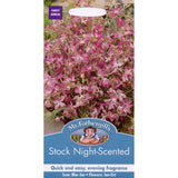 Mr Fothergill's Seeds Stock Night Scented Seeds, imported from the UK