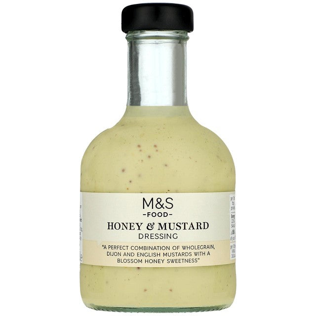 M&S honey mustard dressing 235ml, imported from the UK