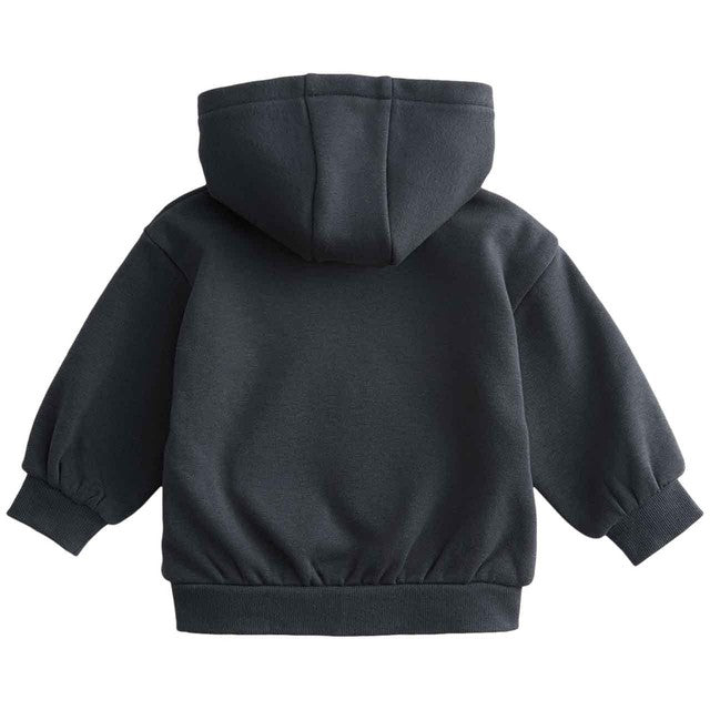 M&S Tommy zip up hoodie charcoal 9-12 months, imported from the UK
