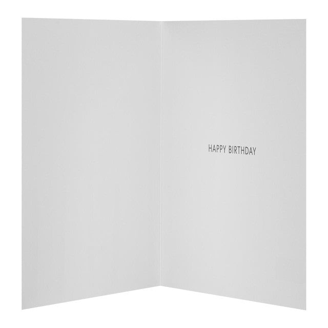 M&S Hip Hip Hooray birthday card 15x15cm, imported from the UK