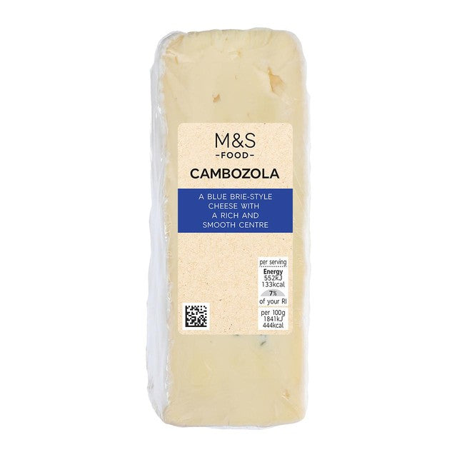 M&S Cambozola blue cheese 165g, imported from the UK