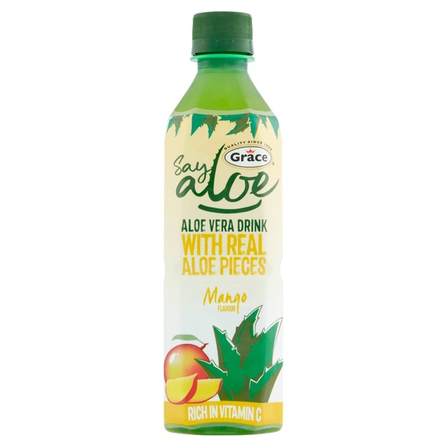Grace Aloe Vera Mango Drink 500ml, UK version