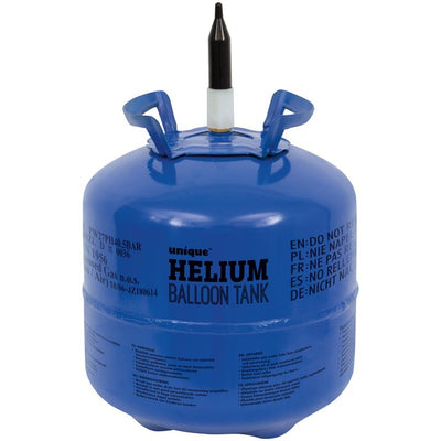 Cylindre d'hélium jetable Unique Party pour 20 ballons de 9 pouces