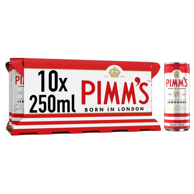 Pimm's No1 Cup & Lemonade Premix Klar til å drikke Cocktail 10 x 250ml