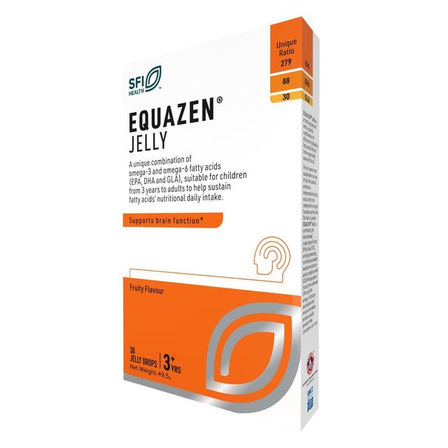 Equazen Jelly Drops Fruity Flavour 30 Pack - British product