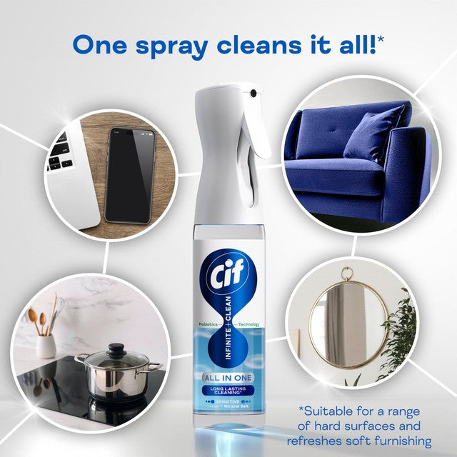 Cif Sensitive Lotus cleaner spray 280ml - British product