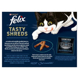 Felix Tasty Shreds Fish Selection in Gravy wet cat food 12 x 80g - British product