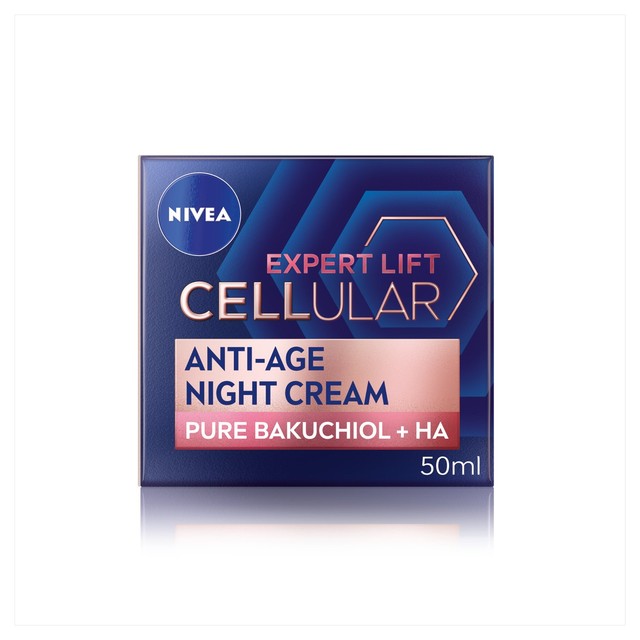 Nivea Hyaluron Cellular Elasticity Filler night cream 50ml, imported from the UK