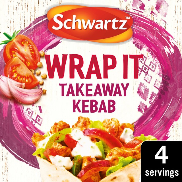 Schwartz Kebab Recipe Mix 30g (British brand)