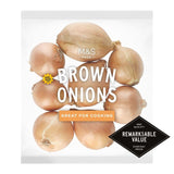 M&S Brown Cooking Onions 1kg, imported from the UK