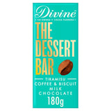 Divine Tiramisu Milk Chocolate Bar 180g - British product