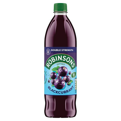 Robinsons Double Strength Blackcurrant Squash 1L