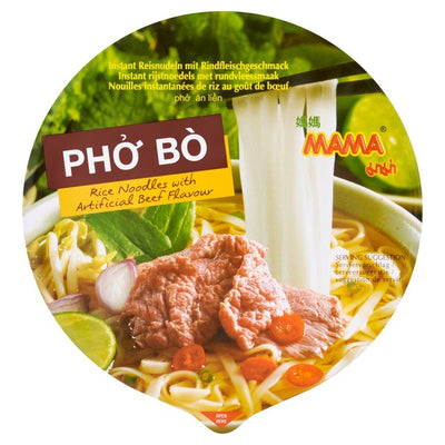 MAMA Pho Bo Beef Instant Rice Noodles 65g