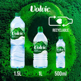 Volvic still mineral water (British brand)
