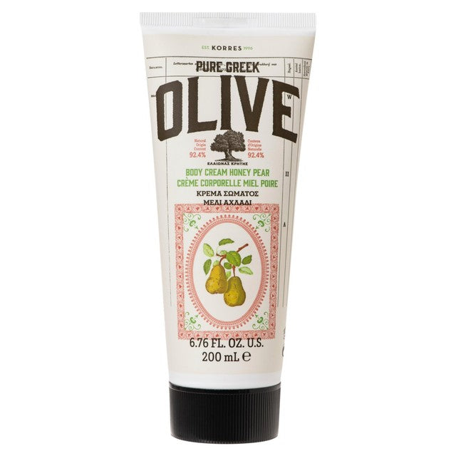 Korres Honey Pear body cream 200ml, UK version
